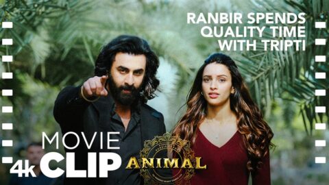 ANIMAL Movie Scene: Ranbir Spends Quality Time With Tripti | Ranbir K,Tripti D,Sandeep V,Bhushan K