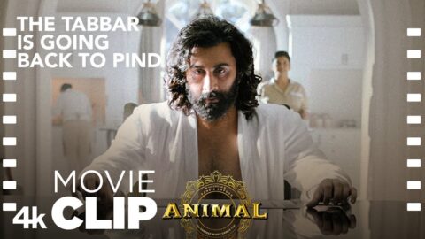 ANIMAL Movie Scene: The Tabbar Is Going Back To Pind💔 | Ranbir K, Rashmika, Sandeep V, Bhushan K