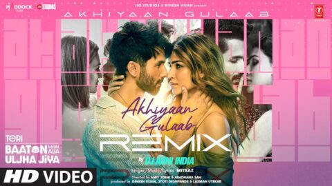 Akhiyaan Gulaab(Remix): Shahid Kapoor,Kriti |Mitraz |DJ Abhi India |Teri Baaton Mein Aisa Uljha Jiya