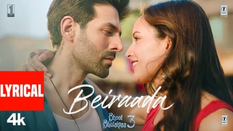 Bhool Bhulaiyaa 3: Beiraada (Lyrical Video) Kartik Aaryan, Triptii Dimri | Sachet-Parampara,Rashmi V