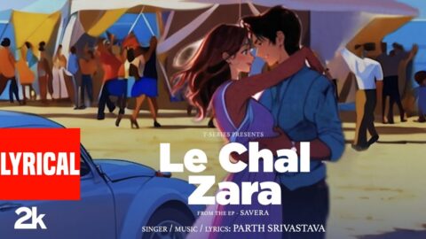 Le Chal Zara (Lyrical Visualizer): Parth Srivastava | From the EP "Savera" | T-Series