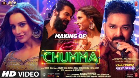 Making of the Song "Chumma" | Rajkummar R, Pawan Singh, Triptii D | Vicky Vidya Ka Woh Wala Video