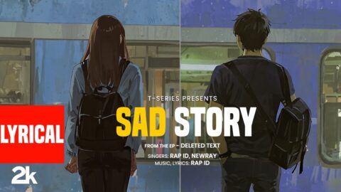 Sad Story (Lyrical Visualizer): Rap ID | From the EP "Deleted Text" | T-Series