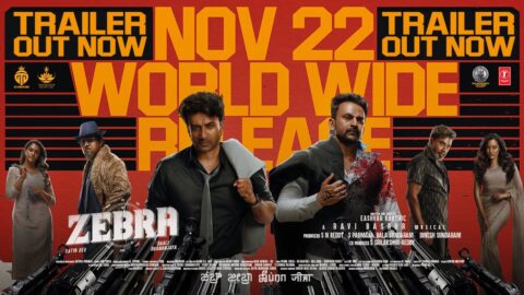 Zebra Official Trailer (Hindi) Satya Dev, Daali Dhananjaya | Ravi B, Eashvar Karthic, SN Reddy, Bala